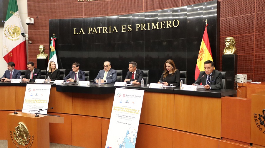 Hidalgo Participa en Foro Internacional Sobre el Papel de los Gobiernos Regionales Desarrollo Productivo