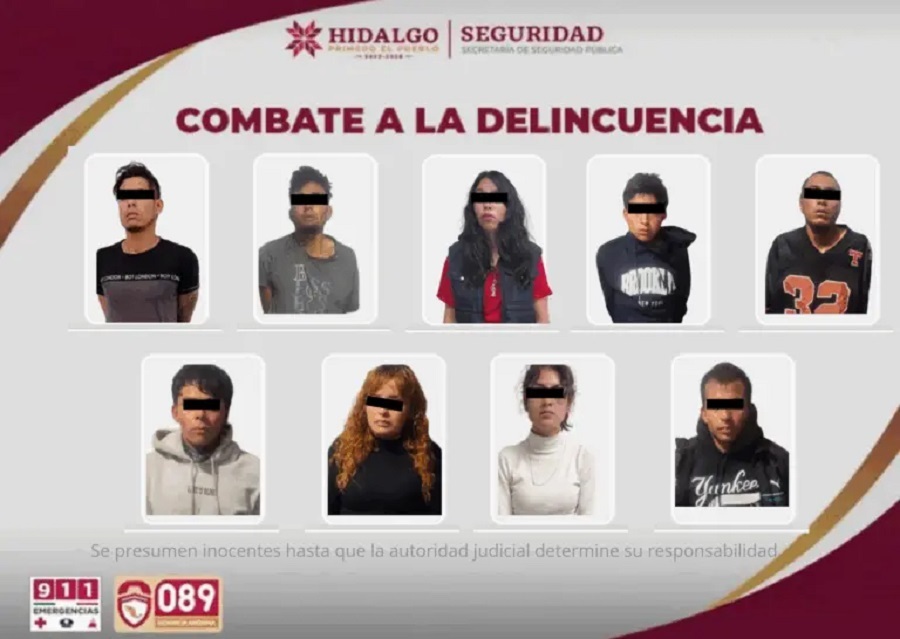 Fueron Asegurados 9 Presuntos Secuestradores y se Localizó a la Victima con Vida