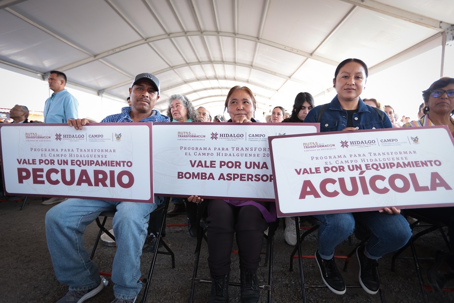 Julio Menchaca Respalda a Productoras y Productores del Valle de Tulancingo