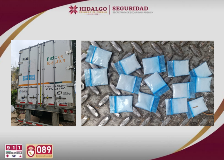 Localizan Predio Vinculado al Robo de Transporte de Carga en Almoloya