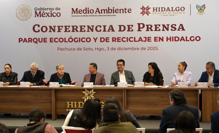 Parque Ecológico y de Reciclaje de Hidalgo (PECH), Beneficiaría a 14 Municipios y 600 mil Personas,  Sustituirá a 450 Tiraderos al Aire Libre