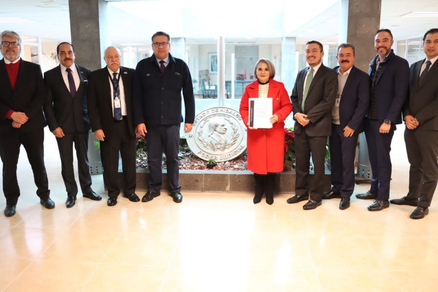 Poder Judicial de Hidalgo Recibe Constancia de Solventación de la Cuenta Pública 2024