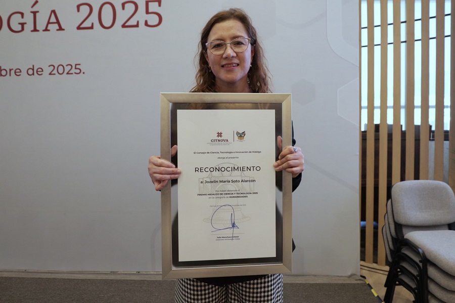 Reconocen con Premio Hidalgo 2025 a investigadora Garza en la categoría Humanidades
