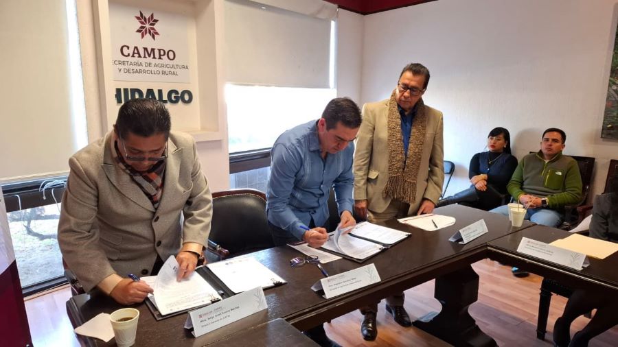 SADERH e ICATHI firman convenio marco para la formación en tecnología, capacitación especializada y competencias laborales del sector agropecuario