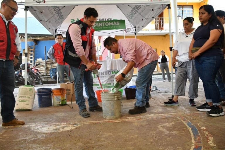 Secturh Contribuye a la Rehabilitación Comunitaria en Huehuetla