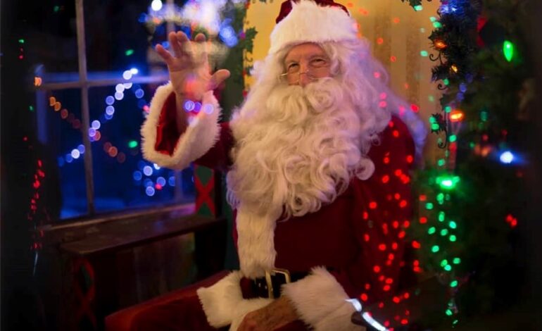 Gratis Foto con Santa en el Parque Cultural Hidalguense en Pachuca.