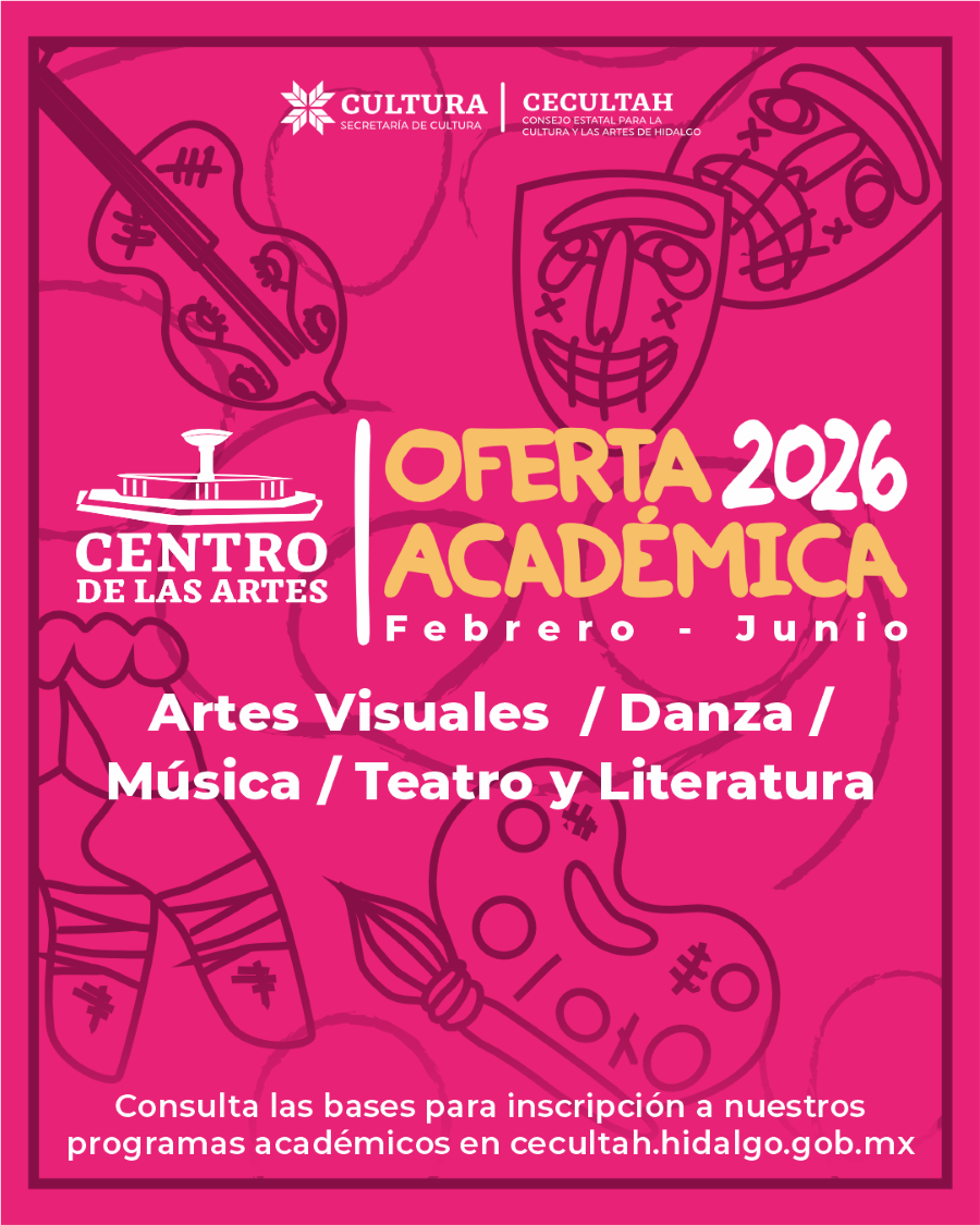 Abre convocatoria al Programa Estatal de Educación Artística febrero–junio 2026