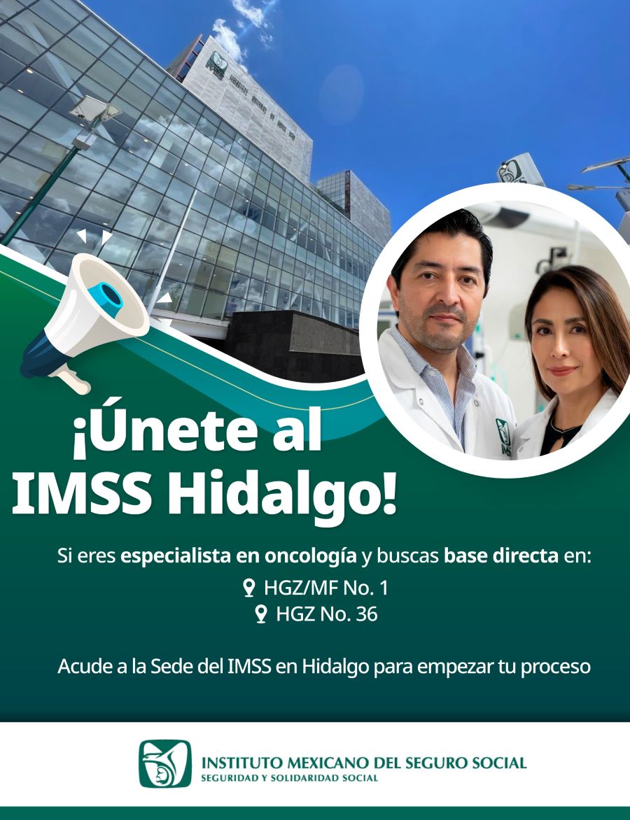Convoca IMSS Hidalgo a Especialistas en Oncología Para Fortalecer la Atención Médica