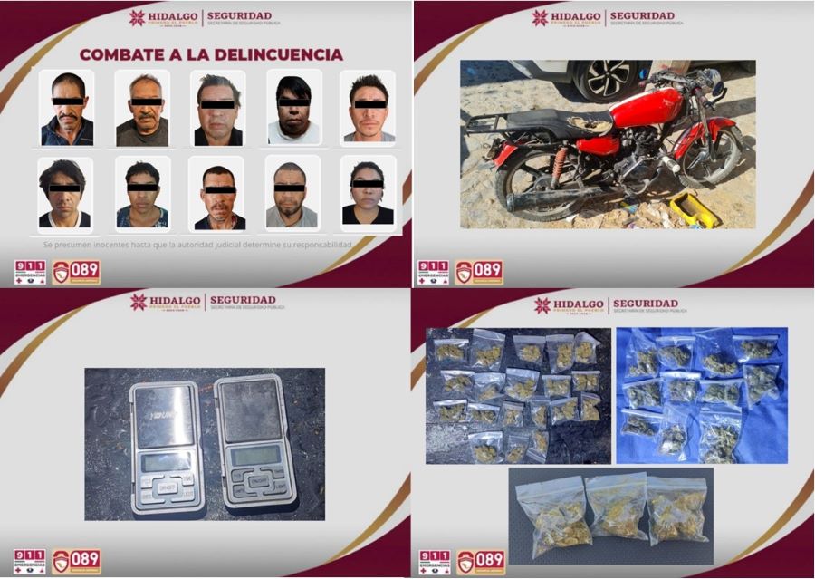 Desmantela SSPH Dos Inmuebles Utilizados Para Actividades Ilícitas en Metztitlán.