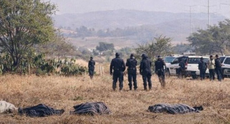 Hallan a tres personas sin vida en zona rural de Tula de Allende