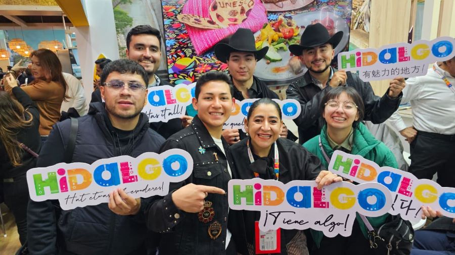 Hidalgo Se Presenta Ante 156 Países Como Potencia Turística, Mostrando Su Riqueza Cultural, Natural y Gastronómica