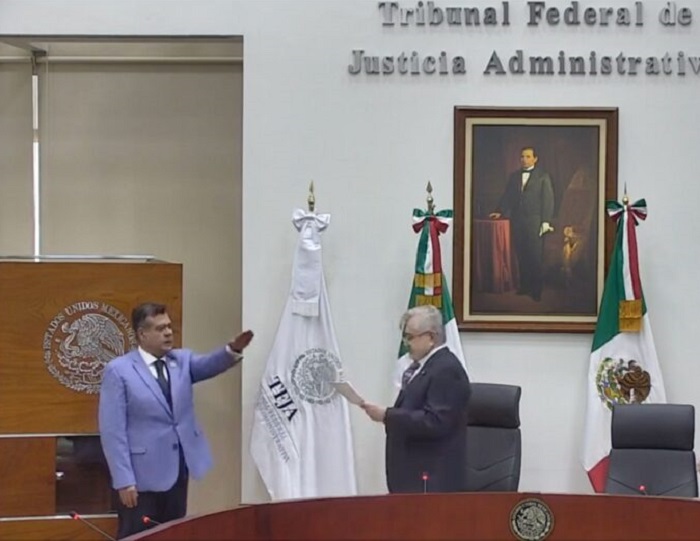 José Ramón Amieva  Gálvez  Fue electo, presidente del Tribunal Federal de Justicia Administrativa (TFJA) para el periodo 2026–2028,