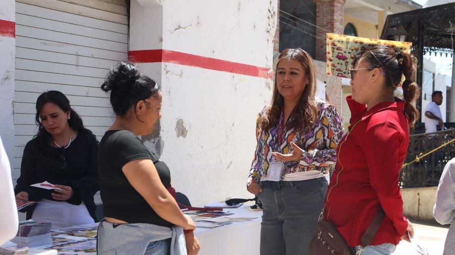 “Para las mujeres, la atención y el acompañamiento no se suspenden en ningún momento”: Katya Hernández