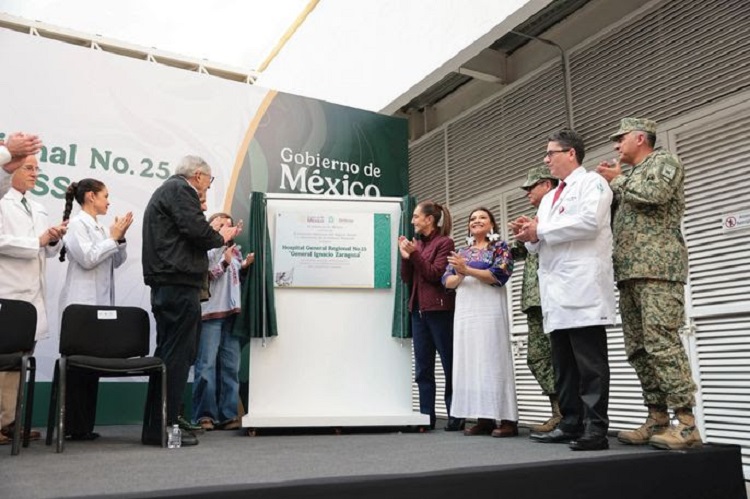 Presidenta Claudia Sheinbaum Inaugura Hospital General Regional No. 25 “General Ignacio Zaragoza” del Imss En Beneficio de Medio Millón de Derechohabientes
