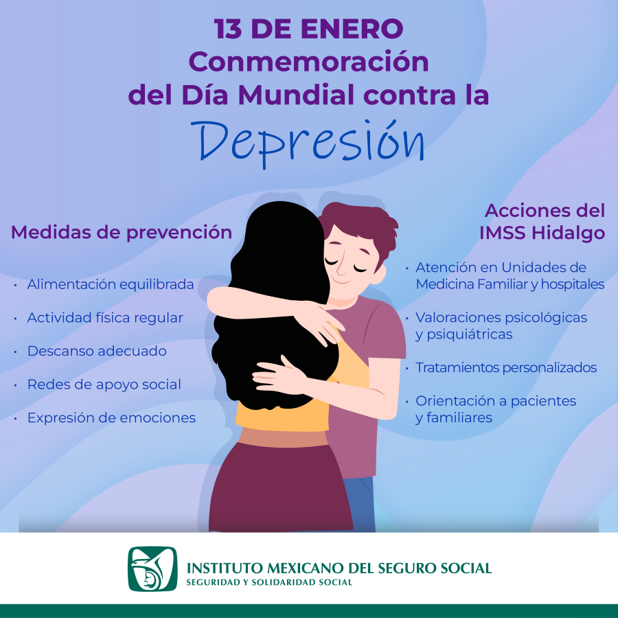 Refuerza IMSS Hidalgo acciones de prevención y atención en salud mental