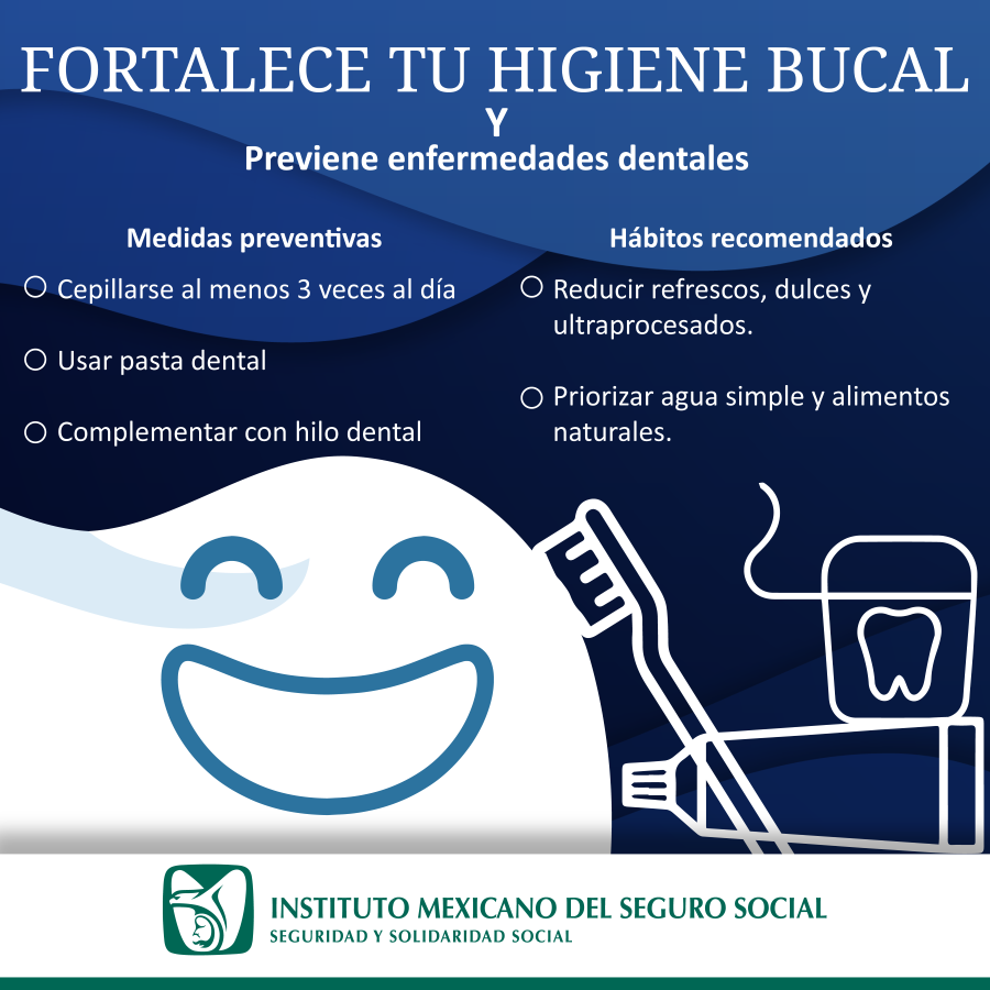 Refuerza IMSS Hidalgo Acciones Preventivas Para El Cuidado de la Salud Bucal