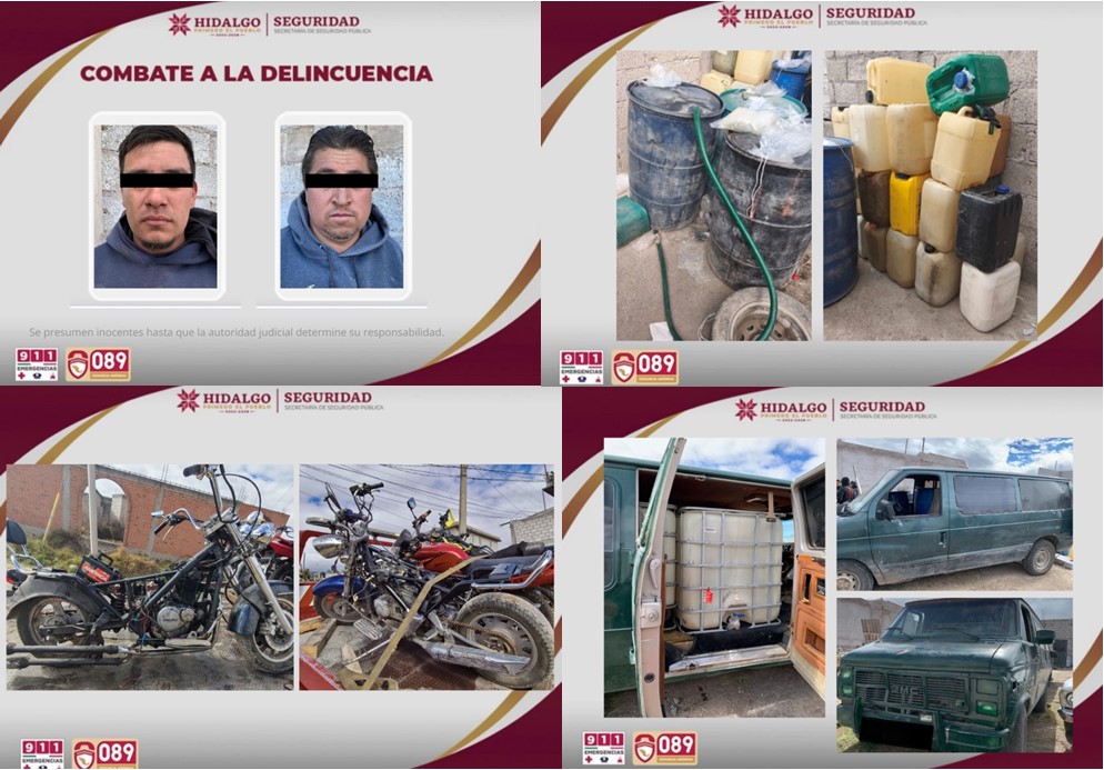 SSPH cierra el 2025 con golpe a la delincuencia en la región de Tepeapulco