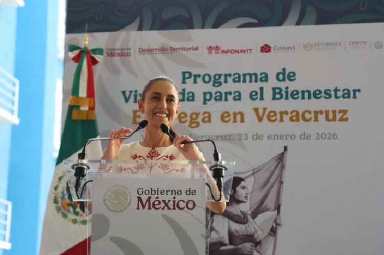 Vivienda Para El Bienestar Apoya a Quien Menos Tiene: Presidenta Claudia Sheinbaum Encabeza Entrega de 200 Viviendas del Infonavit En Veracruz