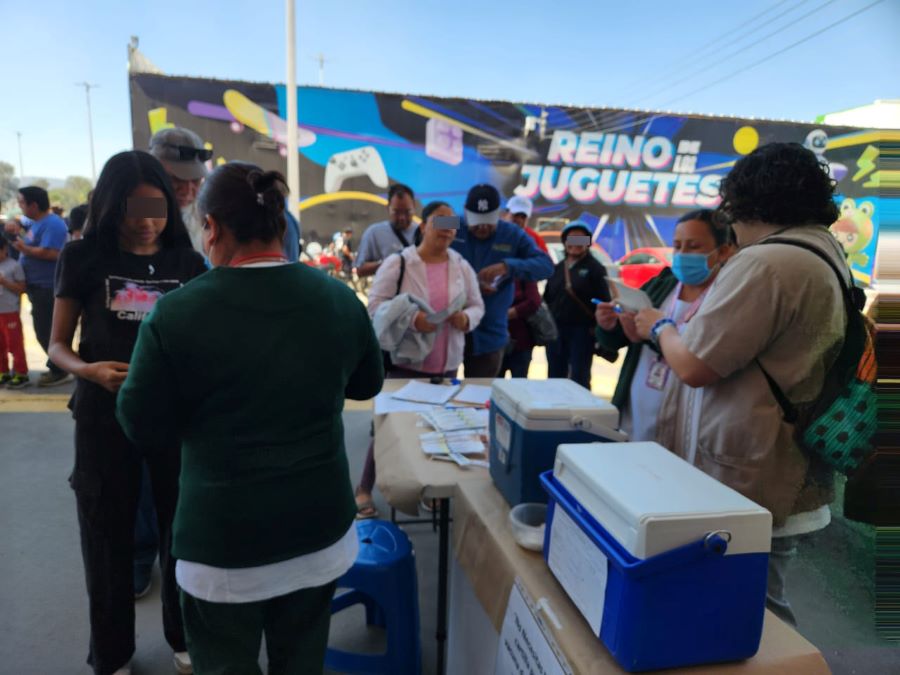 Avanza IMSS Hidalgo Con Vacunación Masiva Contra El Sarampión En Jornada Intensiva