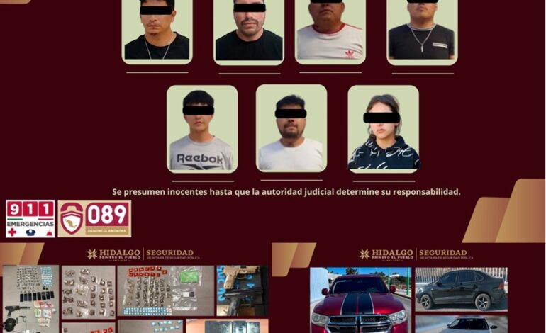 Caen 8 Integrantes de la banda criminal de “Los Pepes”