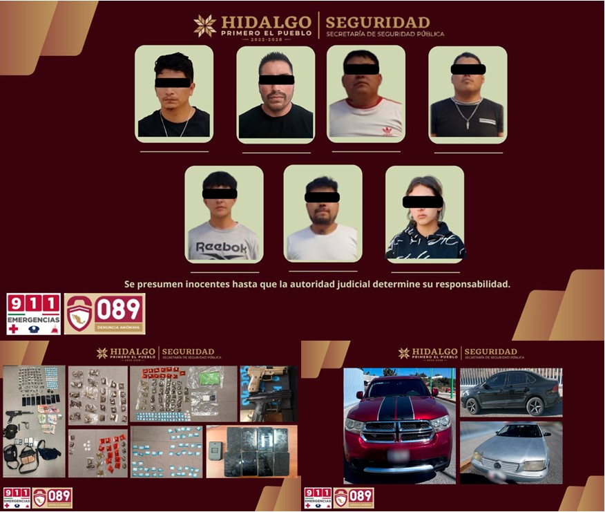 Caen 8 Integrantes de la banda criminal de “Los Pepes”