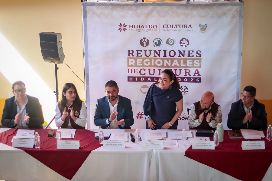 Comienzan reuniones regionales para fortalecer la gestión cultural en Hidalgo