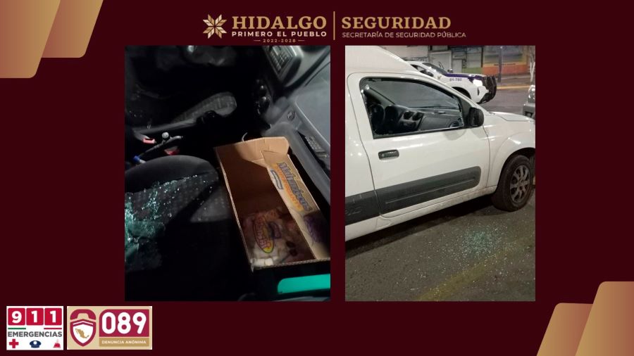 Con videovigilancia y operativo policial, SSPH asegura en Tula a sujetos implicados en robo a vehículos