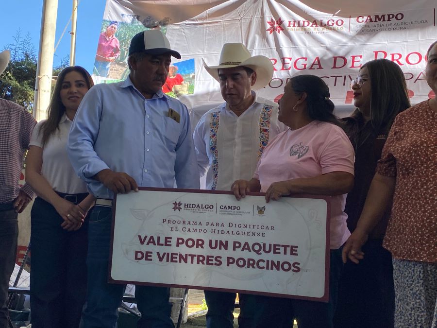 Fortalecen al Campo Con Entrega Regional de Apoyos Productivos en Omitlán