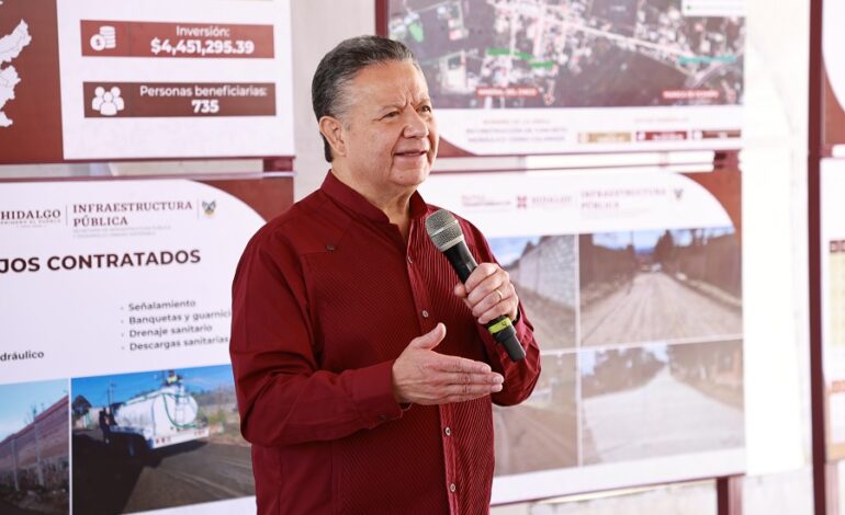 Menchaca Salazar Invita a Hidalguenses a Participar en el Desarrollo del Estado