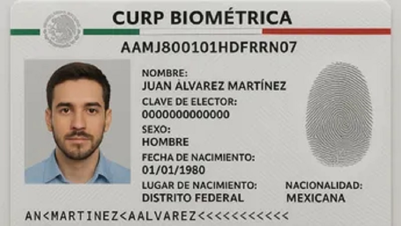 A Partir de Este Mes de Febrero del 2026 Es Obligatoria la CURP Biométrica