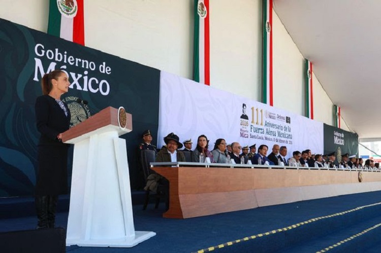 Reafirmamos El Compromiso de Servir Siempre al Pueblo, Proteger La Soberanía Nacional y Honrar La Historia: Presidenta Claudia Sheinbaum en 111 Aniversario de La Fuerza Aérea Mexicana