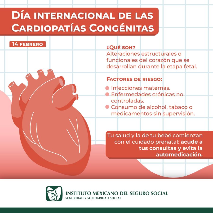 Refuerza IMSS Hidalgo Detección y Atención Oportuna de Cardiopatías Congénitas