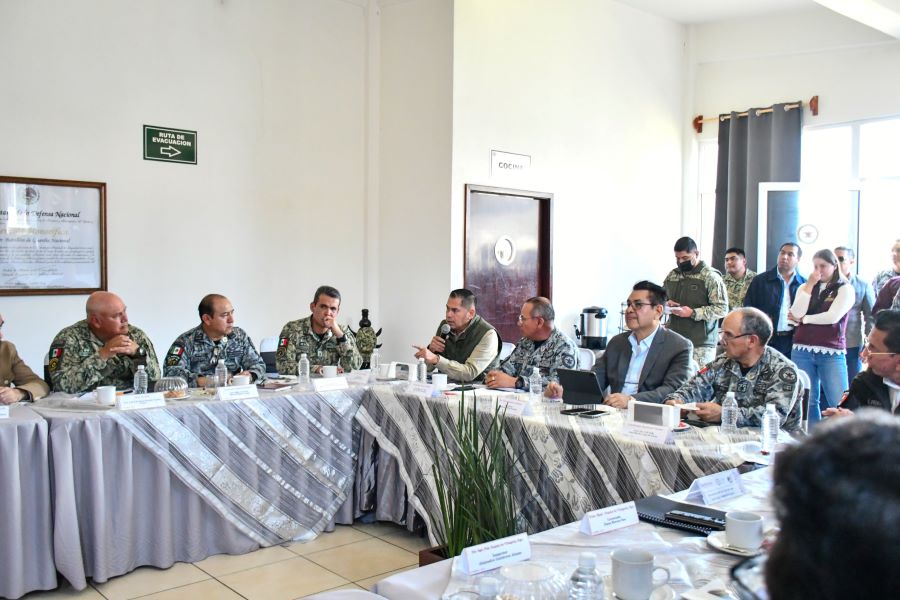 Reunión de Coordinación en Materia de Seguridad Pública Realizada en Huichapan