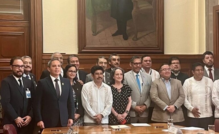 Invitan al Rector de la UAEH a la firma del convenio entre la Universidad Autónoma Benito Juárez de Oaxaca (UABJO) y la Suprema Corte de Justicia de la Nación (SCJN