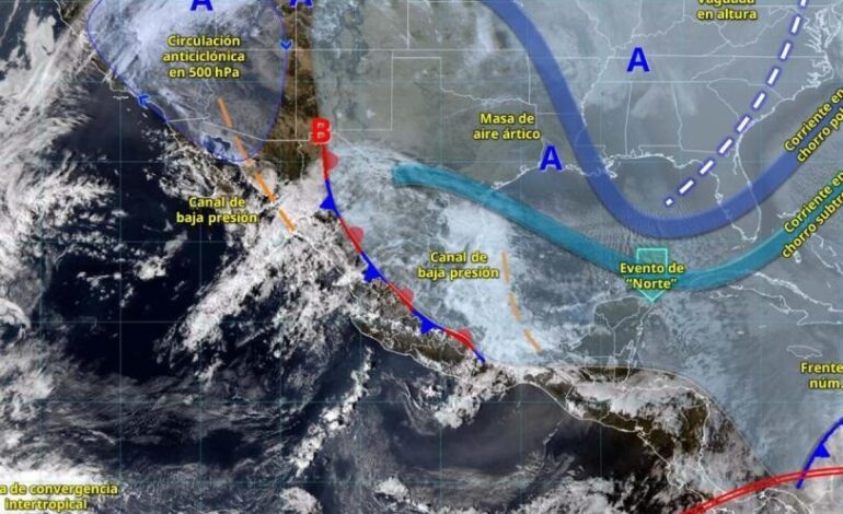 2 de Febrero de 2026 se Prevén Lluvias y Heladas: Servicio Meteorológico Nacional (SMN)