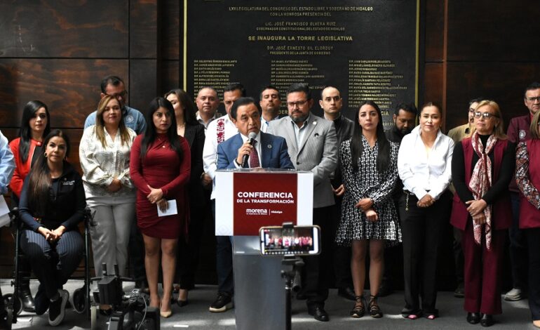Bancada de Morena da Respaldo al Plan B de la Presidenta Claudia Sheinbaum