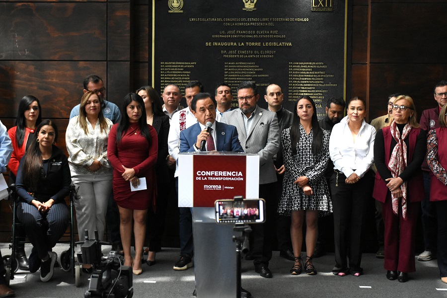 Bancada de Morena da Respaldo al Plan B de la Presidenta Claudia Sheinbaum