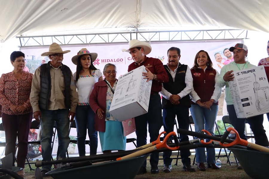 Con una inversión de 6.5 mdp, gobierno de Hidalgo fortalece el campo en Mixquiahuala