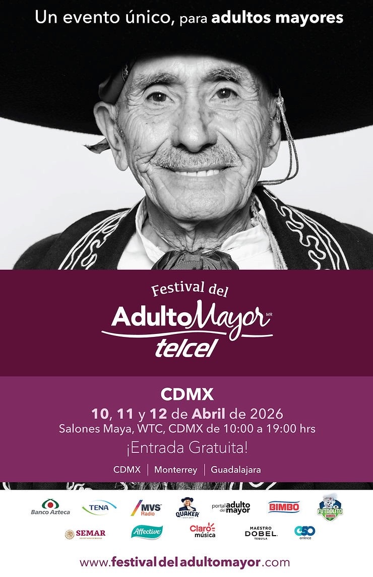 Dos funcionarios de Turismo en Hidalgo Viajarán a CDMX Para Asistir Festival del Adulto Mayor Telcel