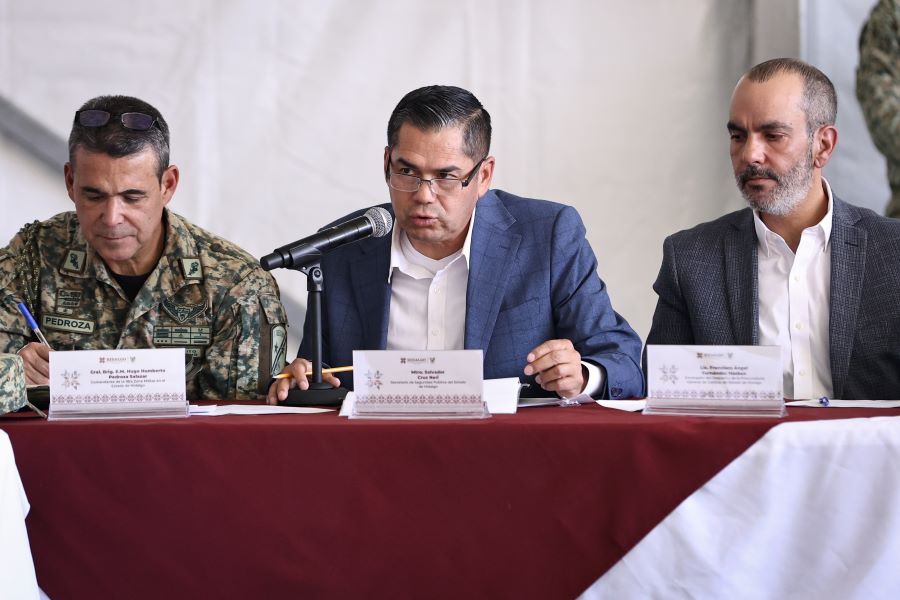 Desde Hidalgo, Acuerdan Acciones Contundentes Contra Inseguridad en el Centro del País