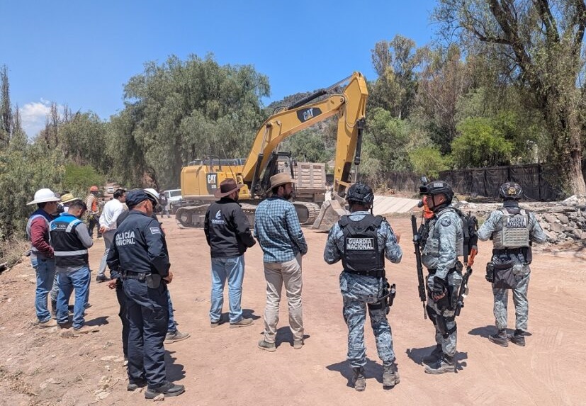 En Hidalgo, Conagua Ejecuta Acto de Autoridad Para Dar Continuidad Al Plan Nacional Hídrico