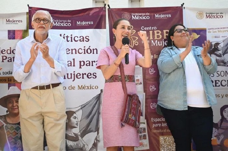 “En México Gobierna El Pueblo, Pero También Gobernamos Las Mujeres”: Presidenta Claudia Sheinbaum Inaugura Centro Libre en Ixtlán del Río, Nayarit