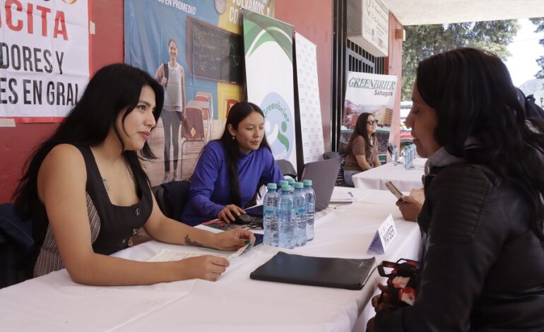 Feria Nacional de Empleo para las Mujeres el 13 de marzo en Tizayuca.