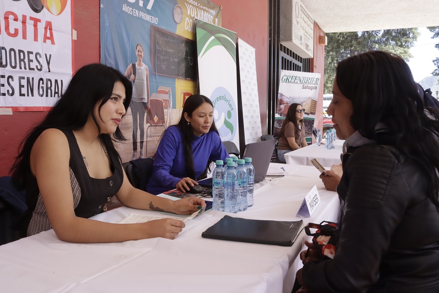 Feria Nacional de Empleo para las Mujeres el 13 de marzo en Tizayuca.