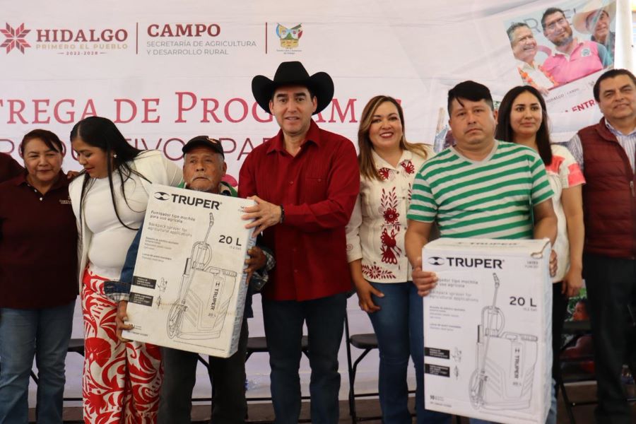 Gobierno de Hidalgo Benefician al Campo Con Más de 13 Mdp en la Zona Otomí-Tepehua
