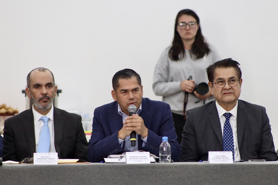 Hidalgo refuerza la coordinación interestatal en la Mesa de Paz con Puebla, Veracruz, Tlaxcala y Morelos