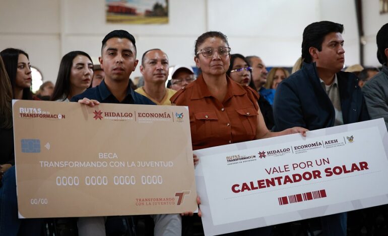 Julio Menchaca respalda transformación de Zempoala con 192 mdp