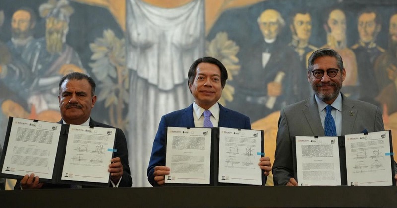 Mario Delgado Convoca a Universitarios a Realizar Su Servicio Social en El INEA y Apoyar Meta de Alfabetizar a Cien Mil Personas