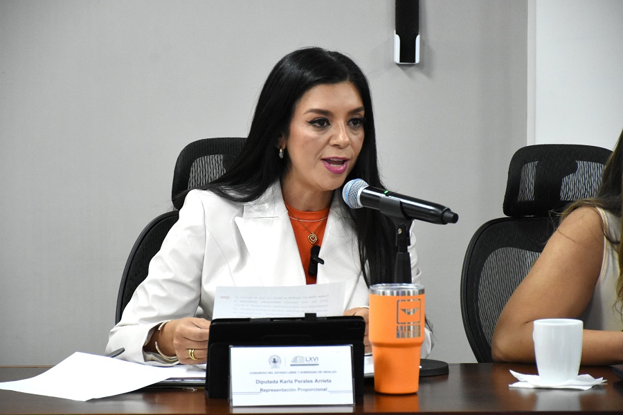Karla Perales Arrieta Rechazo  Iniciativa Que Deroga el Delito de Reclutamiento de Niñas, Niños y Adolescentes del  Código Penal del Estado