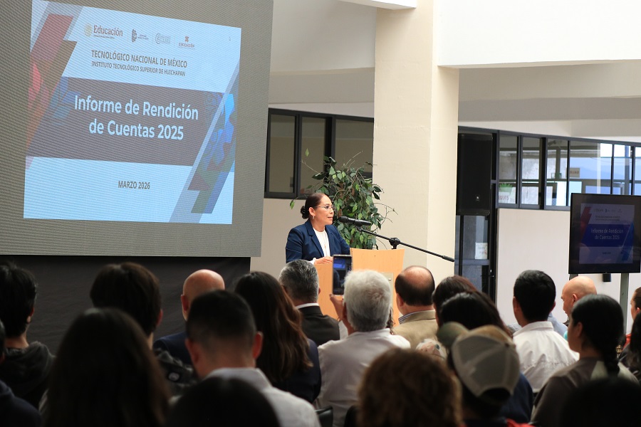 Presenta ITESHU Informe de Rendición de Cuentas 2025